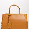Fendi 2jours Elite Leather Shopper in Beige (honey) - Lyst