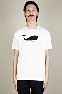 Jil Sander Whale Print Tshirt - Lyst