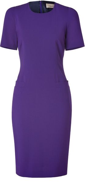 Paul Smith Purple Pocket Office Dress in Purple Paul Smith Purple Pocket Office Dress in Purple