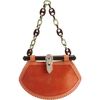 Proenza Schouler Tiki Clutch Stingray in Orange (silver) - Lyst