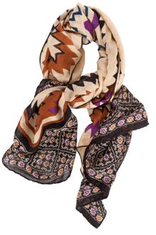 Theodora & Callum Tie-All Pattern Scarf - Lyst