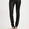 7 For All Mankind The Skinny Highshine Jeans in Black - Lyst