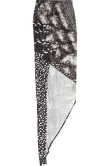 Aminaka Wilmont Printed Silkjersey Skirt - Lyst