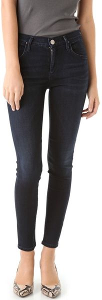 Goldsign Virtual High Rise Skinny Jeans - Lyst