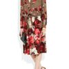 Gucci Floralprint Silkgeorgette Dress in Brown (floral) - Lyst