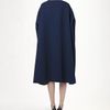Jil Sander Bicolor Wool Coat in Blue (multi) - Lyst