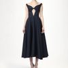 Jil Sander Wool Dress in Black - Lyst