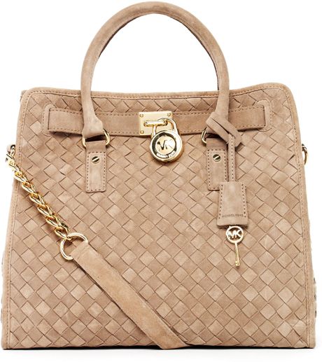 michael kors linen bag