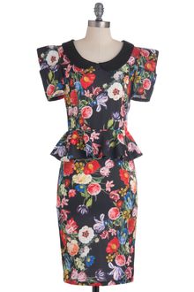 ModCloth Work with Me Dress in Floral - Lyst