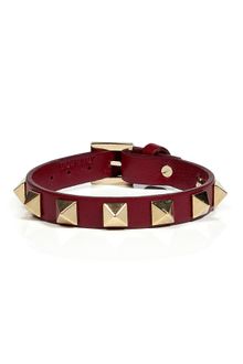 Valentino Barolo Rockstar Studded Bracelet - Lyst