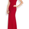 Valentino Silkcady Gown in Red - Lyst