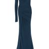 Elie Saab One Sleeve Jersey Gown in Blue (nude) - Lyst