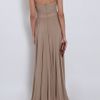 Elie Saab Strapless Bow Gown in Brown (nude) - Lyst