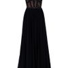 Elie Saab Cap Sleeve Lace Body Gown in Red - Lyst