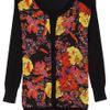 Erdem Yanne Print Front Cardigan in Red - Lyst