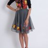 Erdem Yanne Print Front Cardigan in Red - Lyst