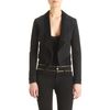 Givenchy Pointed Front Denim Jacket in Black (denim) - Lyst