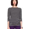 Michael Kors Striped Top in Black - Lyst