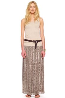 Michael Kors Collection Pleated Maxi Skirt - Lyst