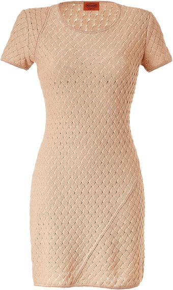 Missoni Opal Ajour Knit Dress - Lyst