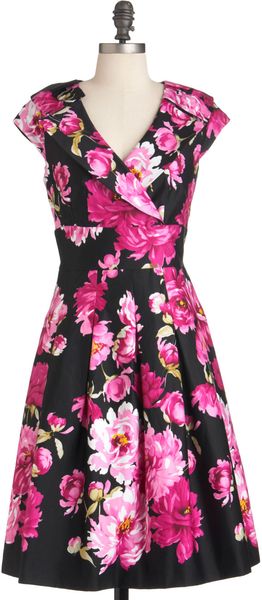 ModCloth If You Peonies Dress - Lyst
