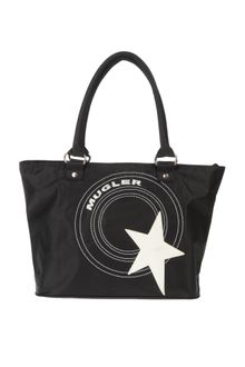 Mugler Large Fabric Bag - Lyst