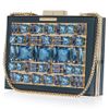 Elie Saab Box Crystal Clutch Bag in Blue - Lyst