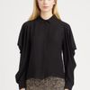 Giambattista Valli Silk Blouse in Black - Lyst