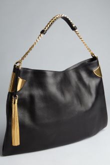 Gucci  Leather Chain Strap Shoulder Bag - Lyst