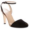 Gucci Peep Toe Pump in Black - Lyst