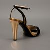 Gucci Peep Toe Pump in Black - Lyst
