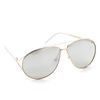 Gucci Contemporary Aviator Sunglasses in Gold - Lyst