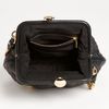 Marc Jacobs Little Stam Leather Crossbody Bag in Black (black/ brass) - Lyst