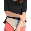 Modcloth Statement To Be Clutch in Pink (teal) - Lyst