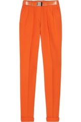 Preen Woolcrepe Straightleg Pants