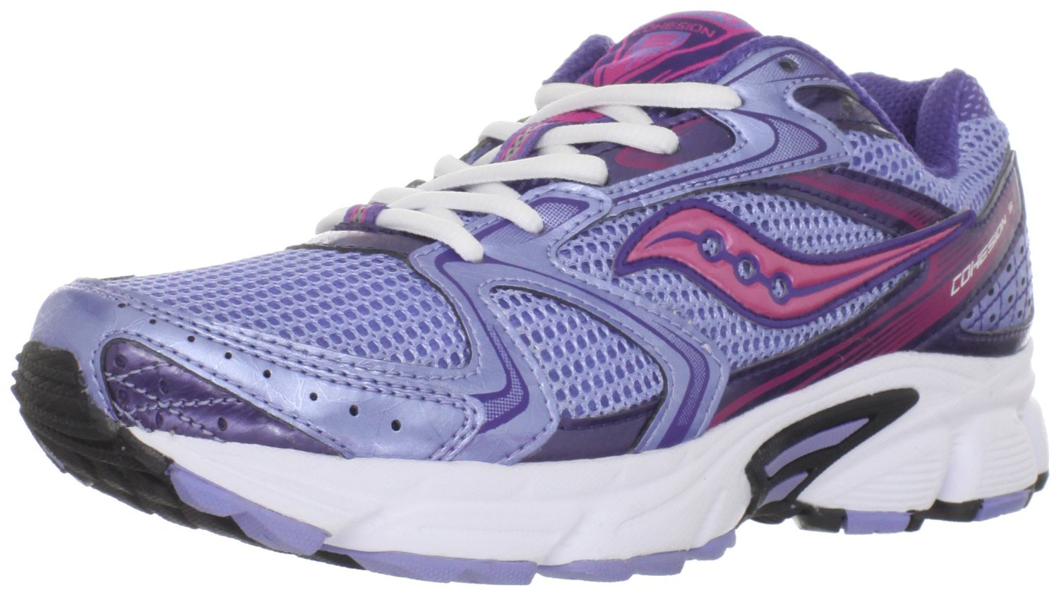 pink saucony running shoes