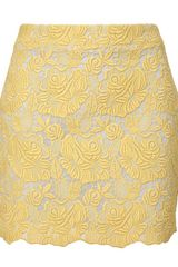 Stella McCartney Macramé Lace Miniskirt