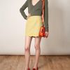 Stella Mccartney Lace Skirt in Yellow - Lyst