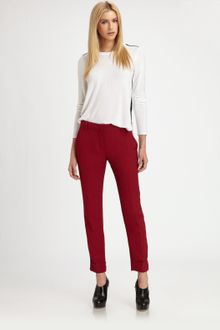 Theory Daniya Wool Pants - Lyst