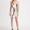 Tibi Arizona Printed Silk Slip Dress in Pink - Lyst