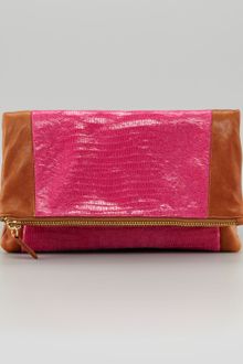 Be & D Nixie Colorblock Clutch - Lyst