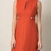 Diane Von Furstenberg Evette Dress in Orange - Lyst