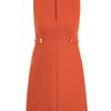 Diane Von Furstenberg Evette Dress in Orange - Lyst