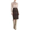 Givenchy Sequin Print Blouse in Beige - Lyst