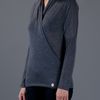 Gucci Shawl Collar Sweater in Blue (grey) - Lyst