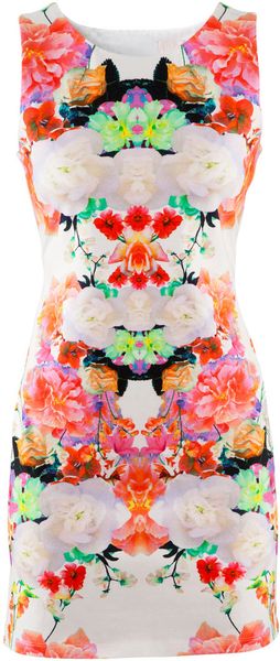 H&M Floral Print Dress - Lyst