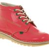 Kickers Kick Hi Womens Hot Pink Patent in Pink - Lyst
