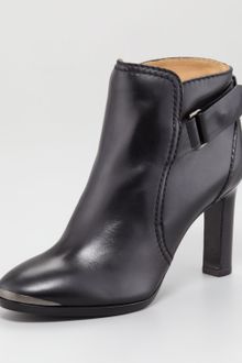 Lanvin Calfskin Ankle Boot - Lyst
