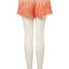 Topshop Coral Dip Dye Fringe Shorts in Orange (coral) - Lyst