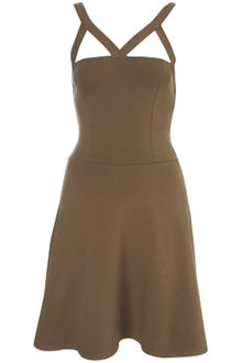 Topshop Strappy Flippy Tunic - Lyst